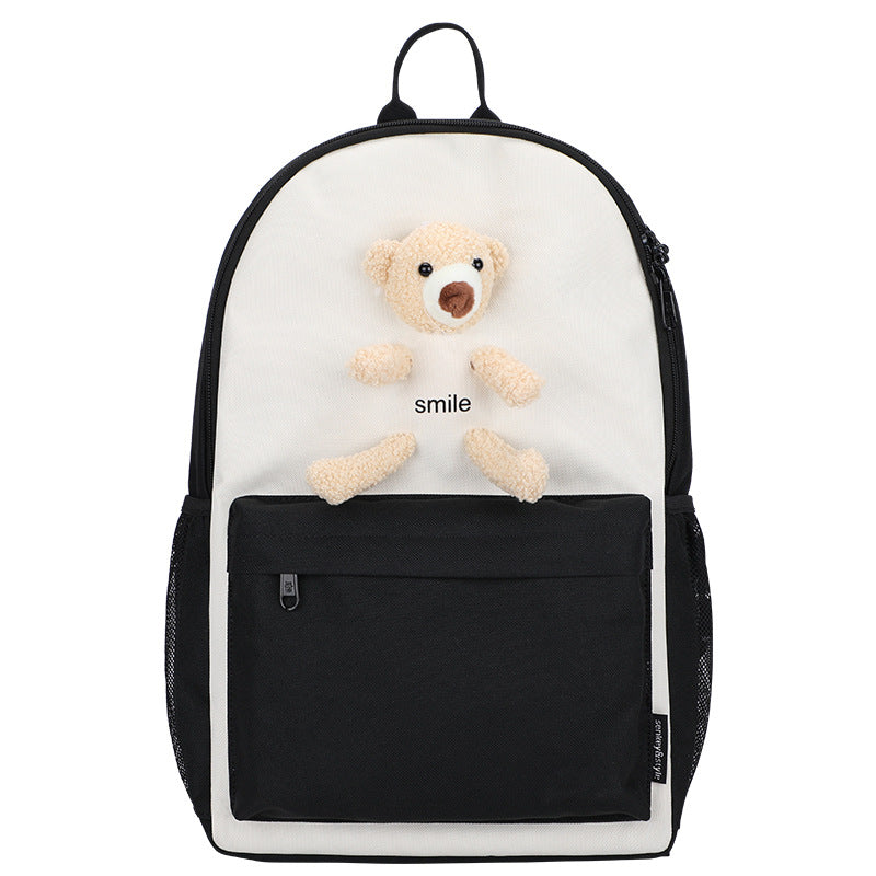 Cute Cartoon Bear Backpack - Harajuku Style Schoolbag