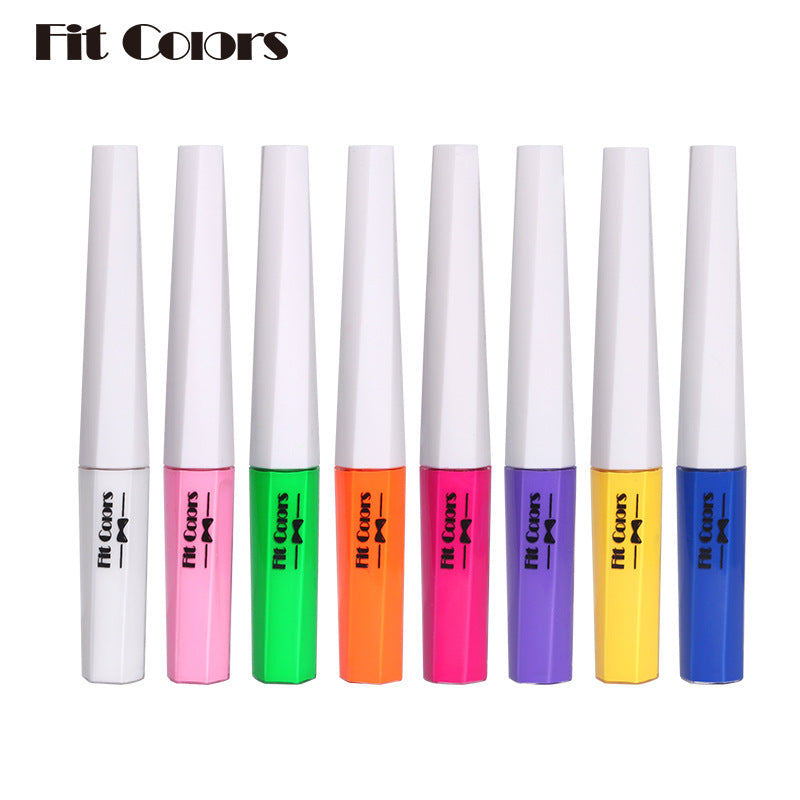 Rainbow Fluorescent Eyeliner - Waterproof & Quick-Drying