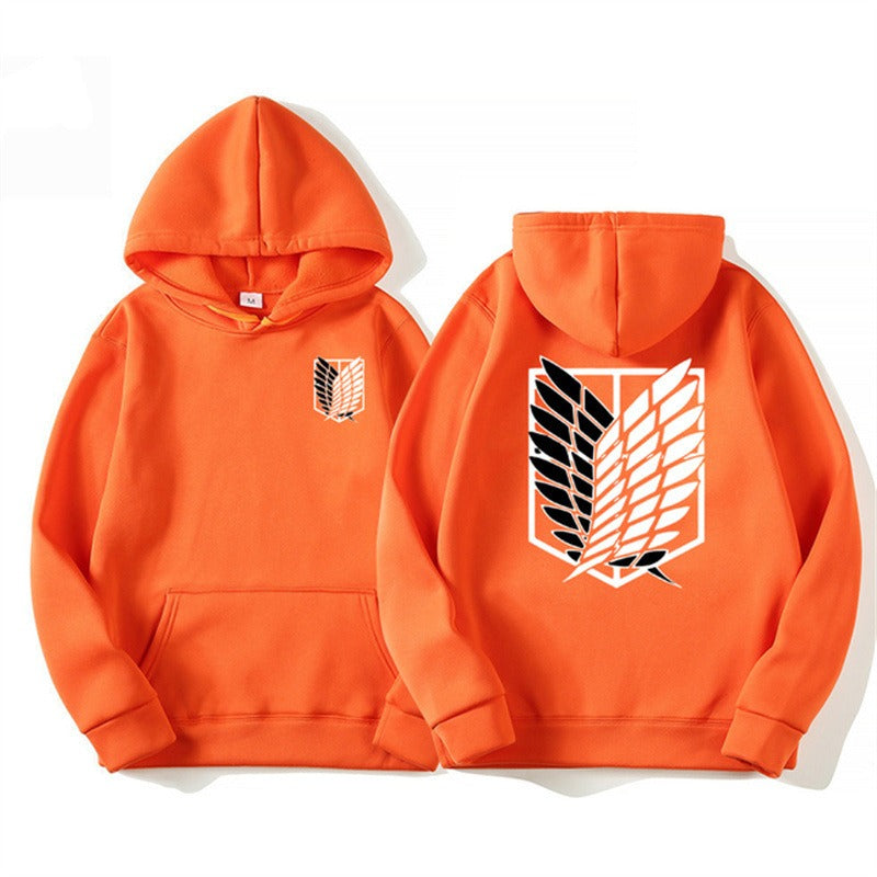 Mikasa Allen Hooded Sweatshirt - Harajuku Style