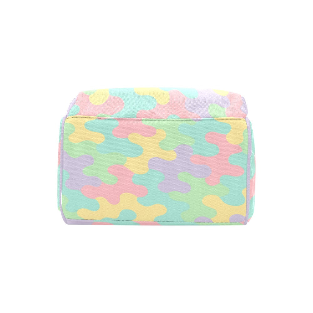 Harajuku Pastel Rainbow Camo Backpack