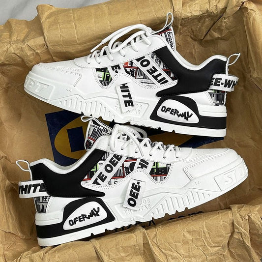 Thick Soled Harajuku Style Sports & Casual Board Shoes