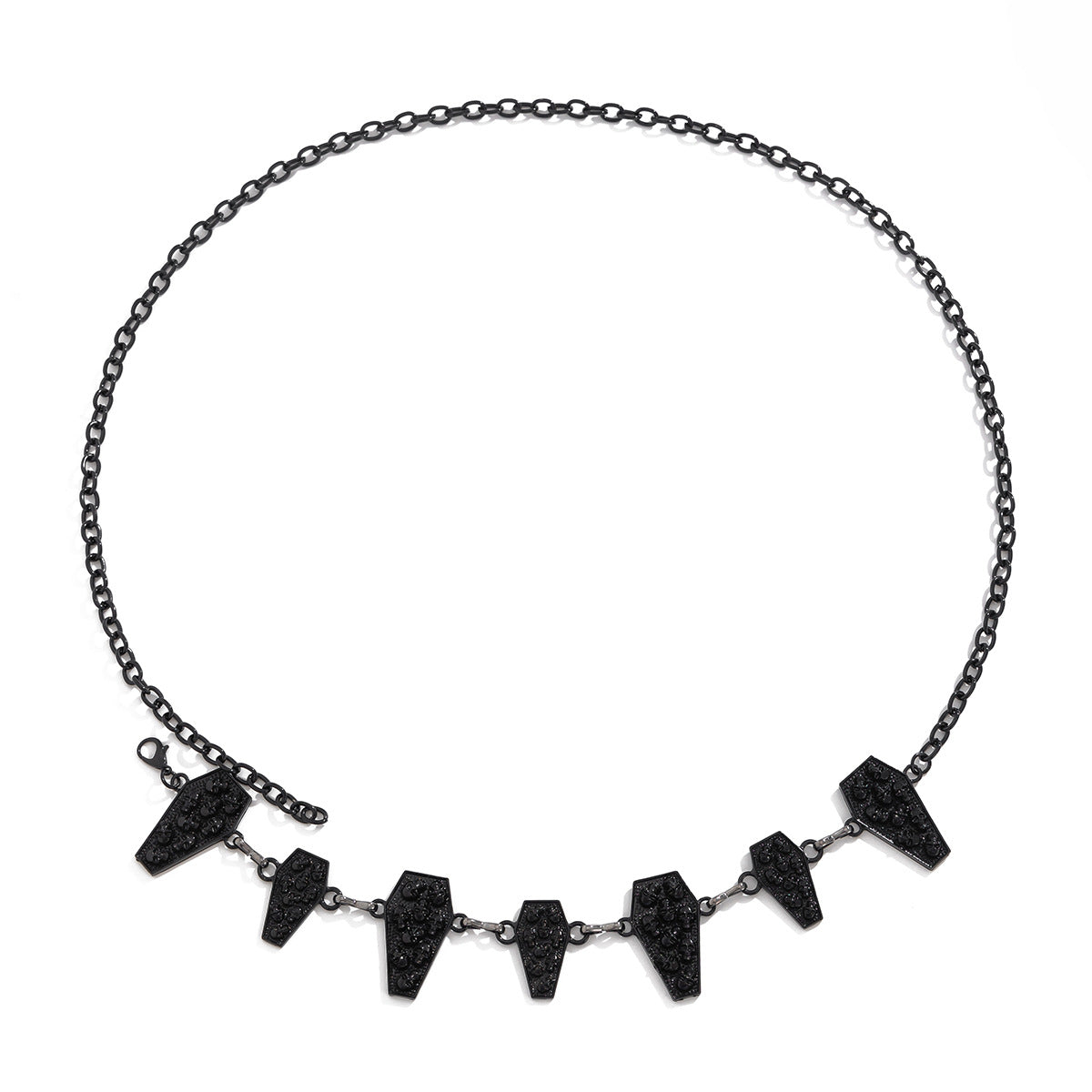 Retro Skull Crossbody Chain - Harajuku Style