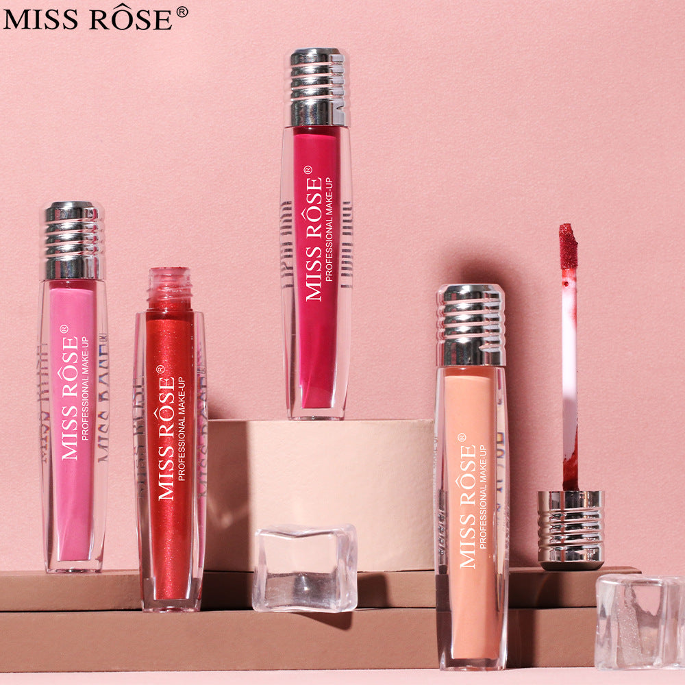 Candy Pearl Lip Gloss - Non-Sticky Velvet Finish