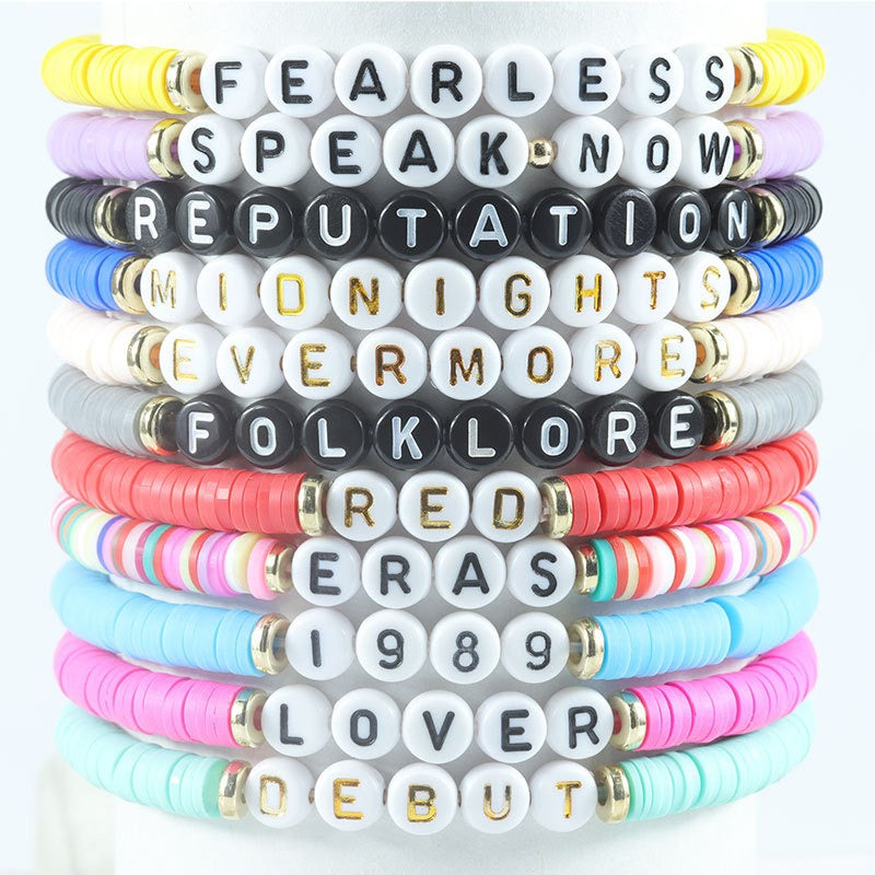 Colorful Harajuku Style Beaded Bracelet Set