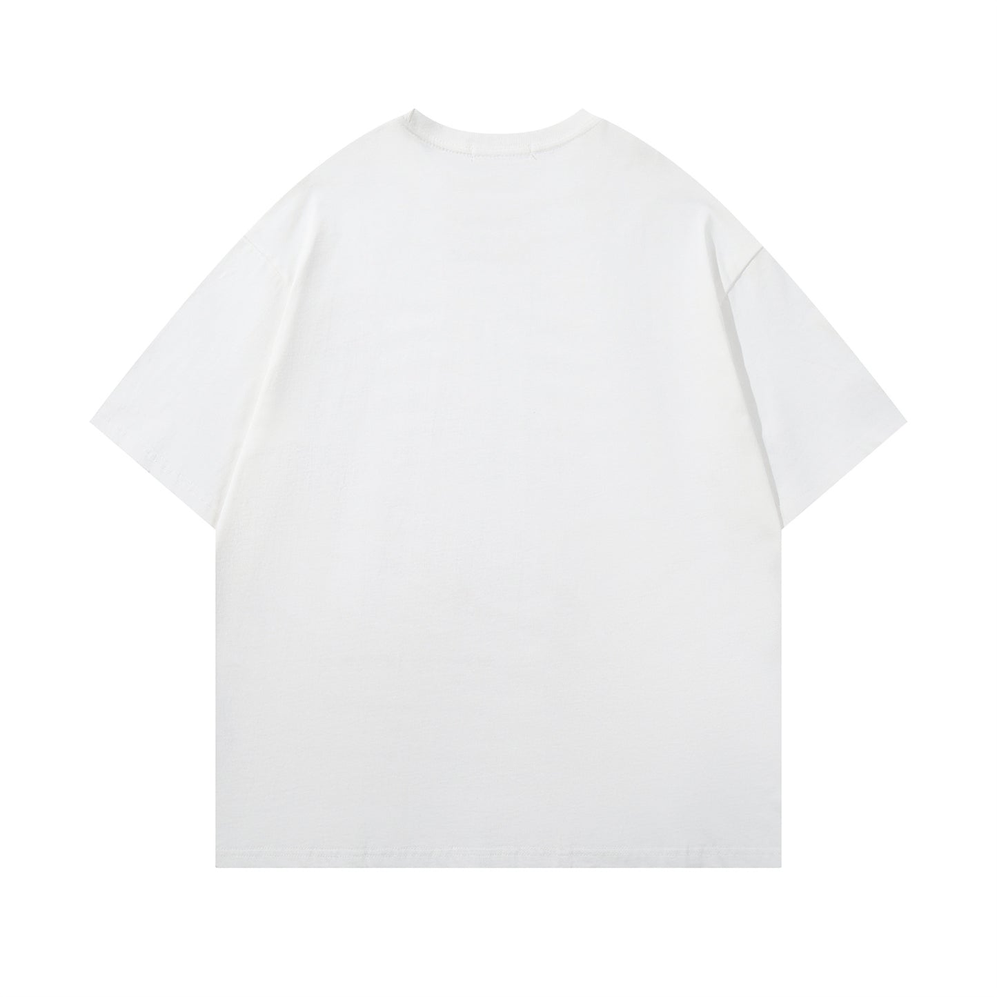 Harajuku Street Letter Print Motorcycle T-Shirt for Men