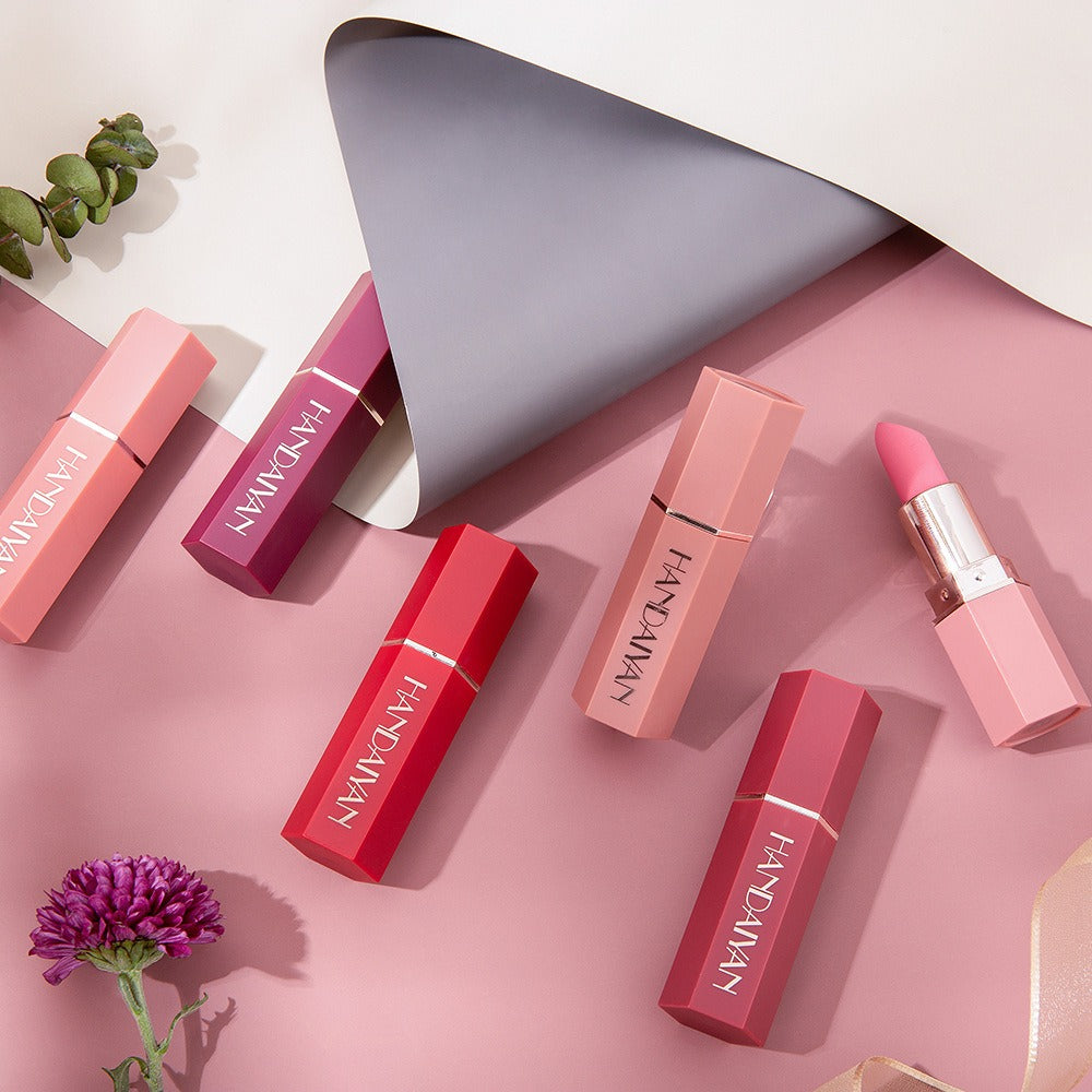 Playful 6 Color Matte Moisturizing Lipstick