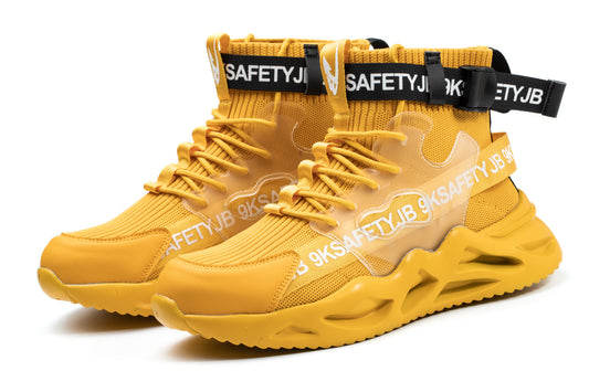 Harajuku Style Anti-Smashing Safety Shoes for Men