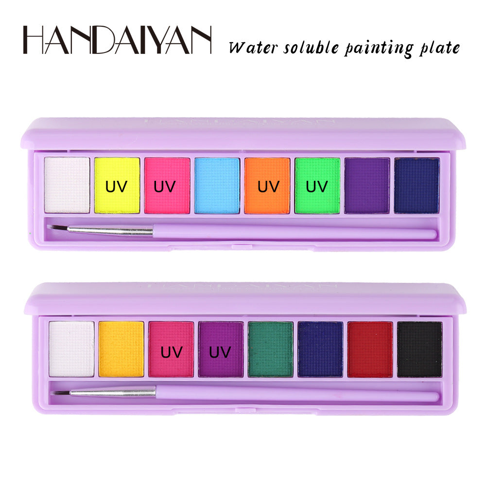 Ultraviolet Glow Water Soluble Body Paint & Eyeliner