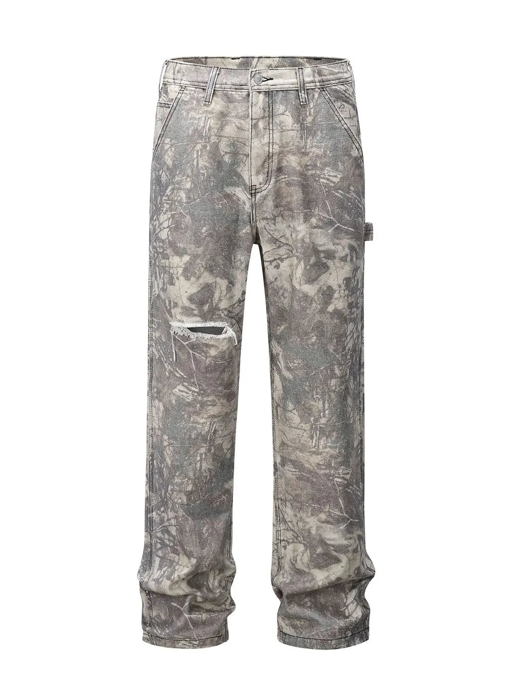 Men's Twig Camouflage Cargo Jeans - Harajuku Style