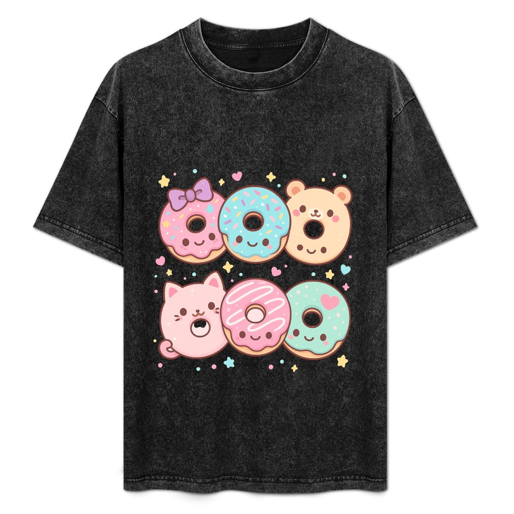 Kawaii Donut Pack Half Dozen T-Shirt