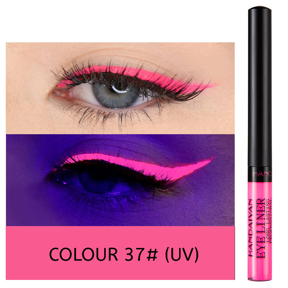 12 Color Matte Liquid Eyeliner - Long Lasting & Non-Smudge