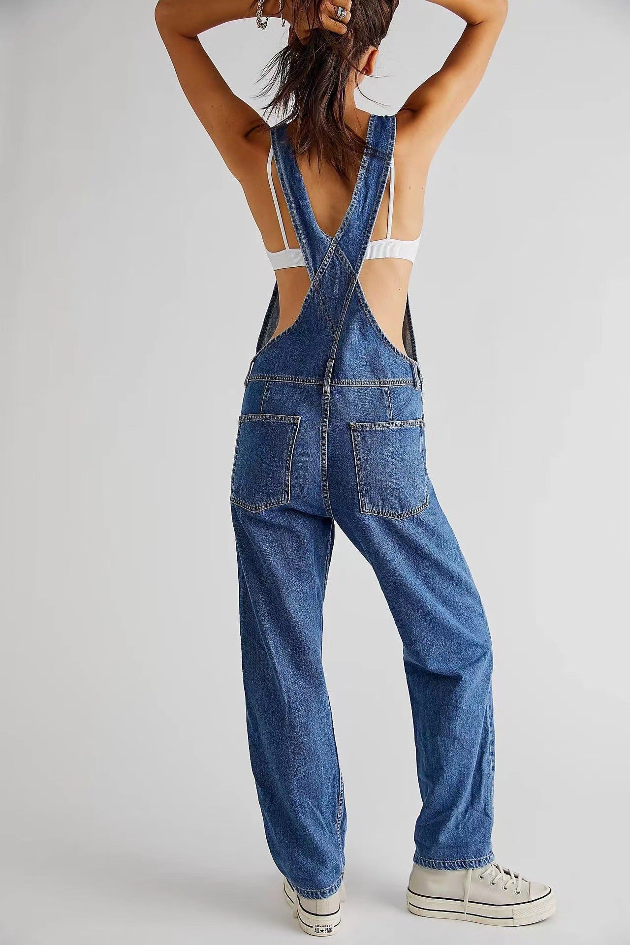 Harajuku Style Women's Denim Overalls
