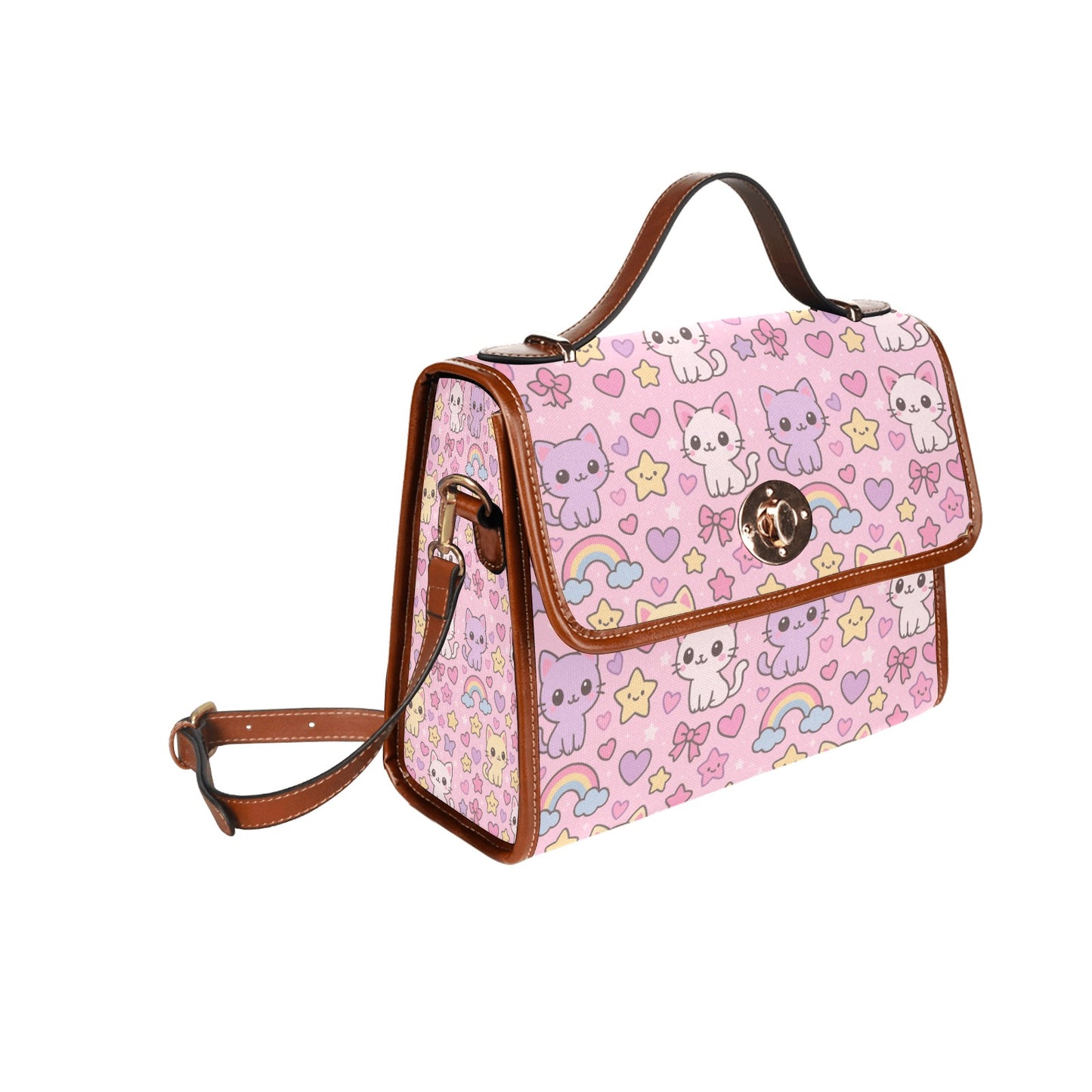 Cartoon Cat Rainbow Harajuku Kawaii Purse