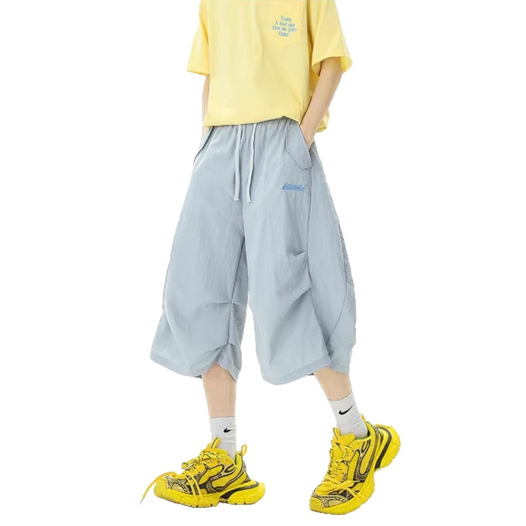Embroidered Quick Drying Paratrooper Pants