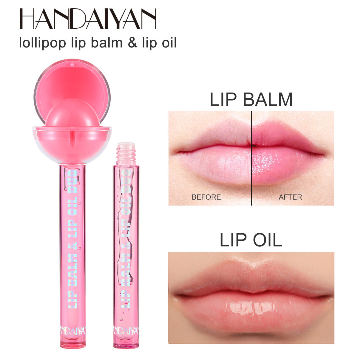 Color-Changing Lollipop Lipstick & Lip Oil Duo