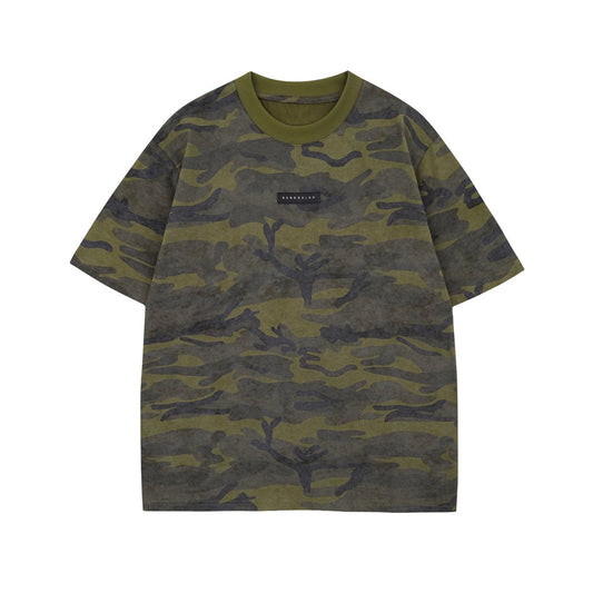 Camouflage Short Sleeve T-Shirt - Unisex Summer Casual