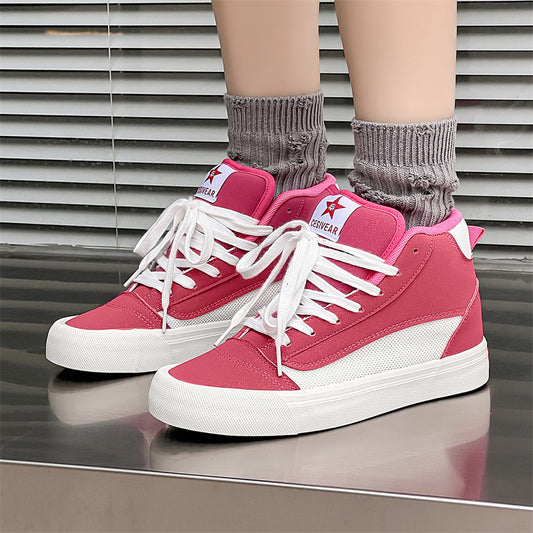 Trendy Harajuku Style Canvas Shoes for Students