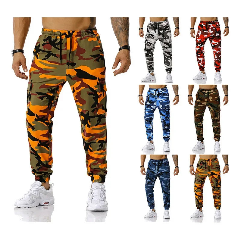 Men's Camouflage Jogging Pants - Harajuku Style