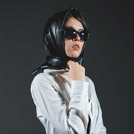 Playful Dual-Use Triangle Scarf Headband