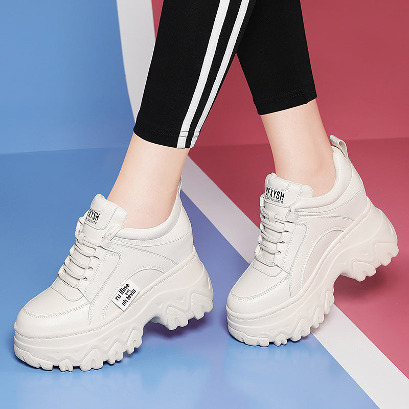 Thick Soled Height Increasing Dad Shoes