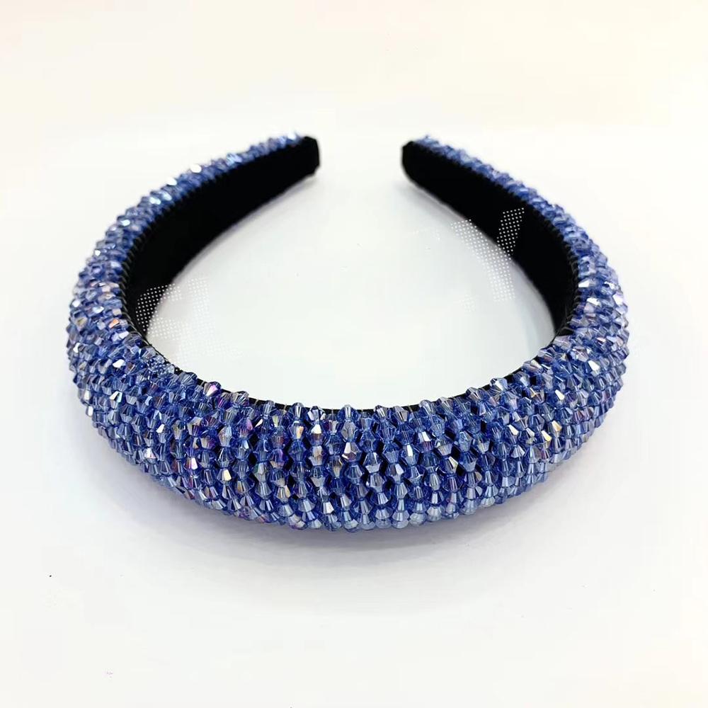 Red Thin Sponge Pearl Headband