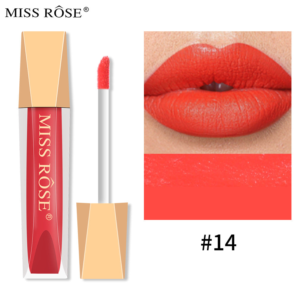 Harajuku Matte Pearlescent Lip Gloss - Velvet Finish