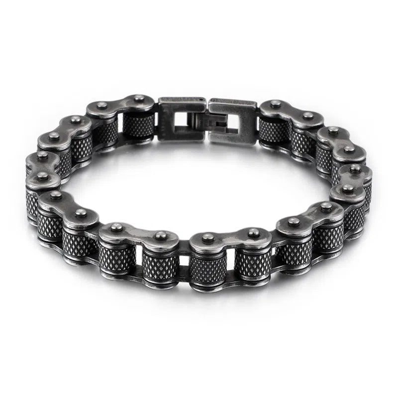 Harajuku Style Bicycle Chain Bracelet for Men