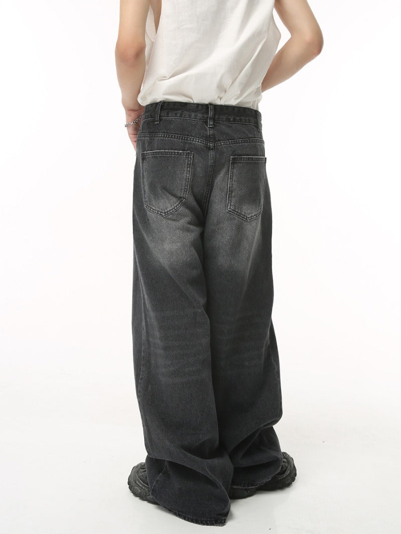 Harajuku Wide Leg Loose Fit Jeans