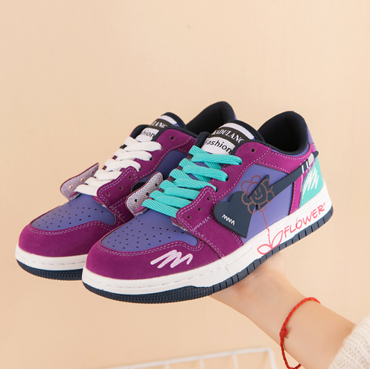 Sunflower Skateboarding Shoes for Harajuku Style