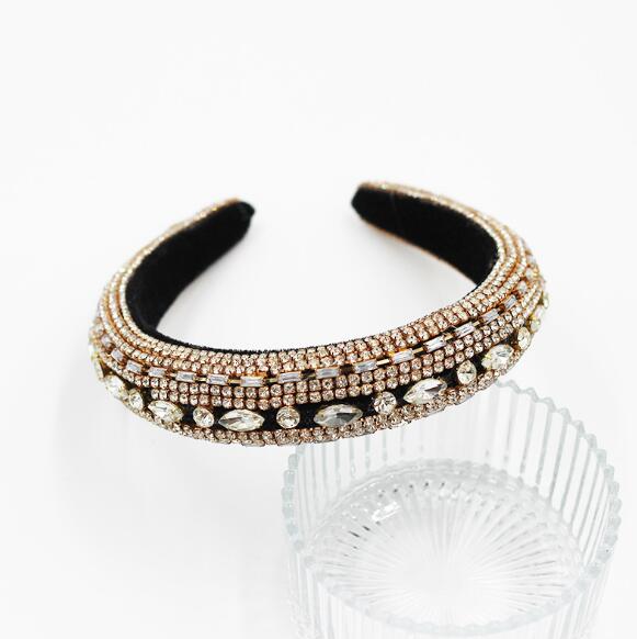 Baroque Full Crystal Hair Bands