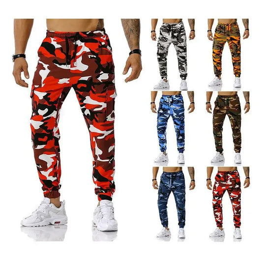 Men's Camouflage Jogging Pants - Harajuku Style