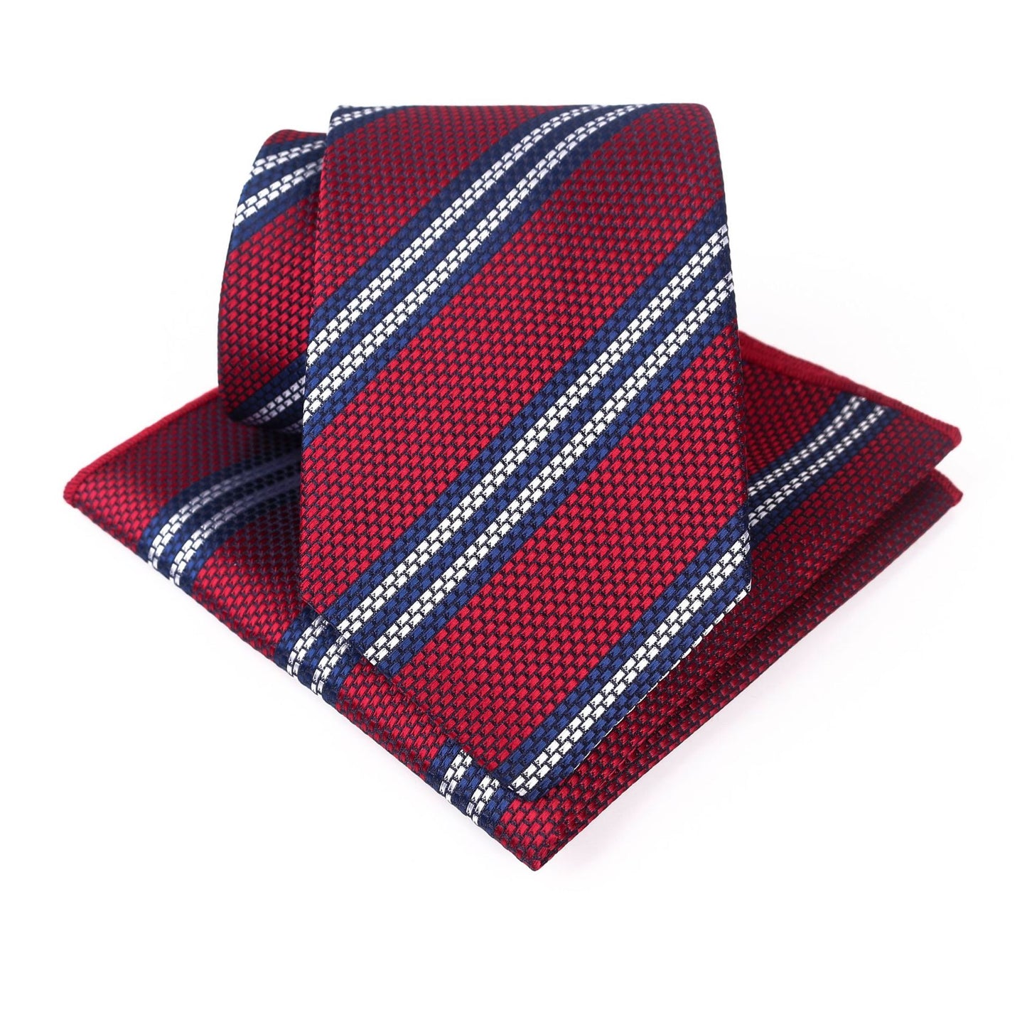 Men's Pineapple Dragonfly Pattern Jacquard Tie