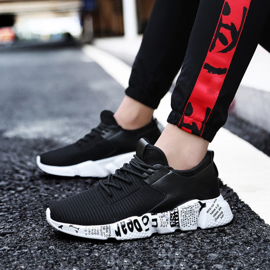 Harajuku Style Breathable Casual Sneakers for Men and Women