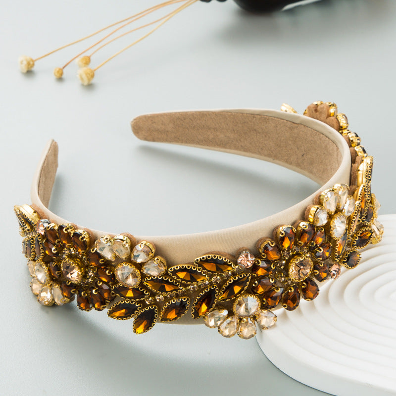 Baroque Stained Glass Drill Headband