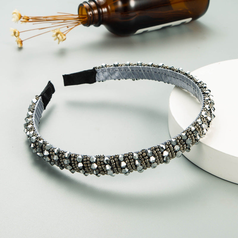 Hand-woven Beaded Hair Hoop Headband
