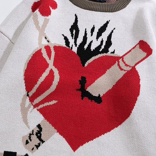 Love Flame Sweater