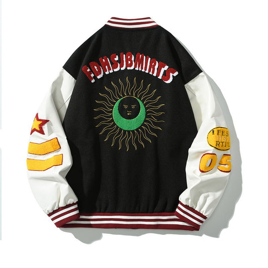 Harajuku Style Loose Jacket for Men - Street Casual Fashion