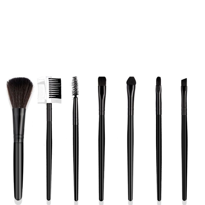 7 Pack Playful Makeup Brush Set for Creative Looks