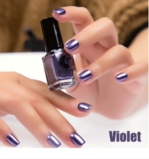 14 Color Metallic Mirror Nail Polish - Harajuku Style
