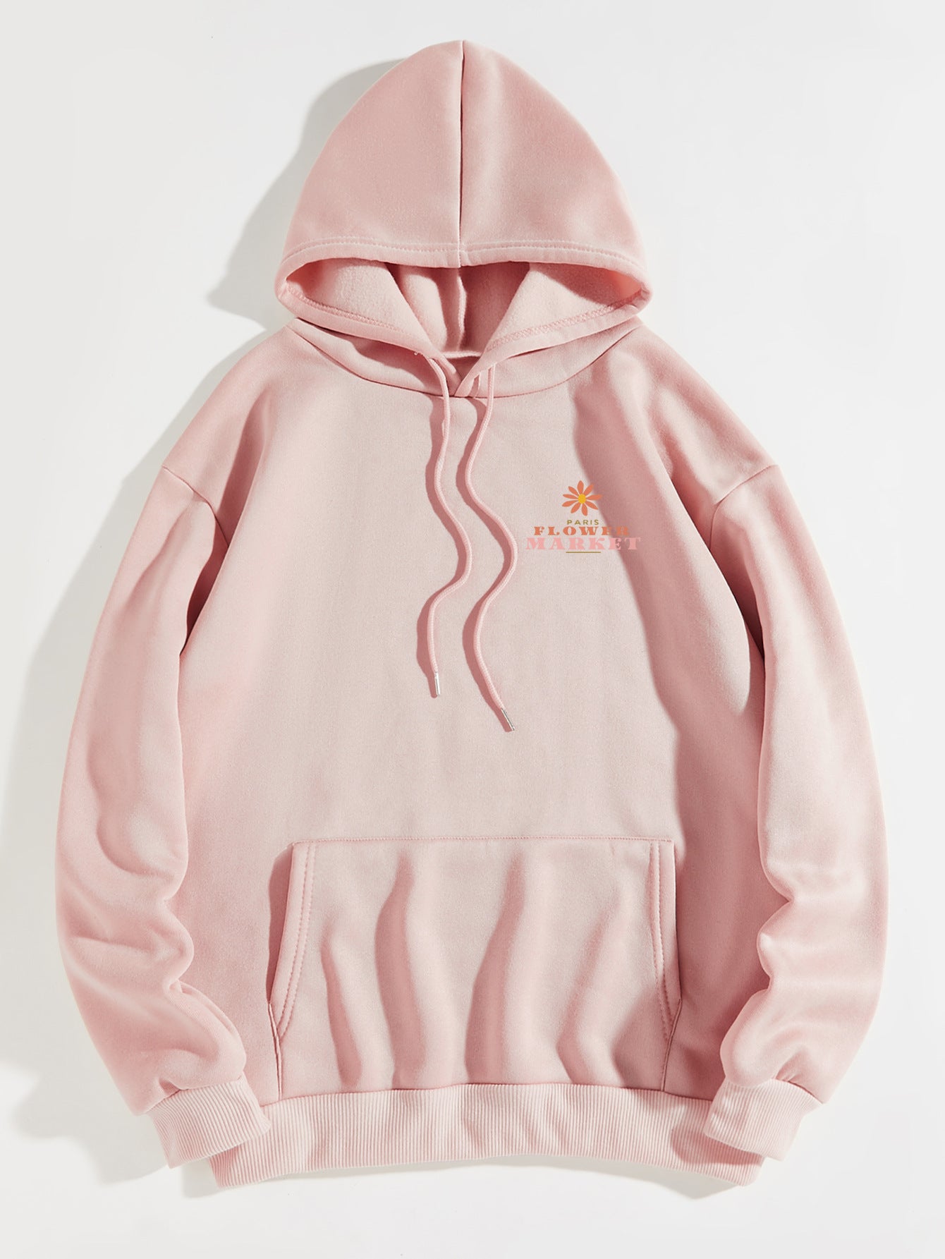 Playful Floral Oversized Hoodie