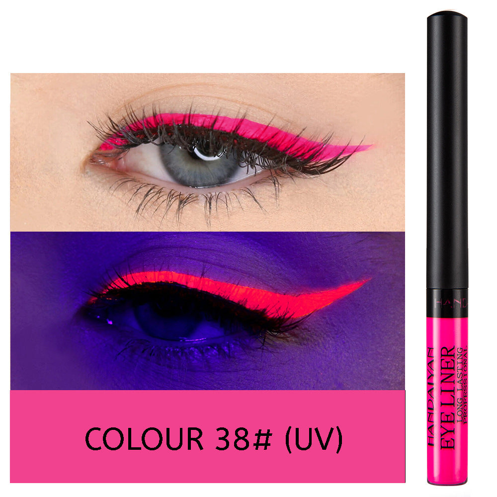 12 Color Matte Liquid Eyeliner - Long Lasting & Non-Smudge