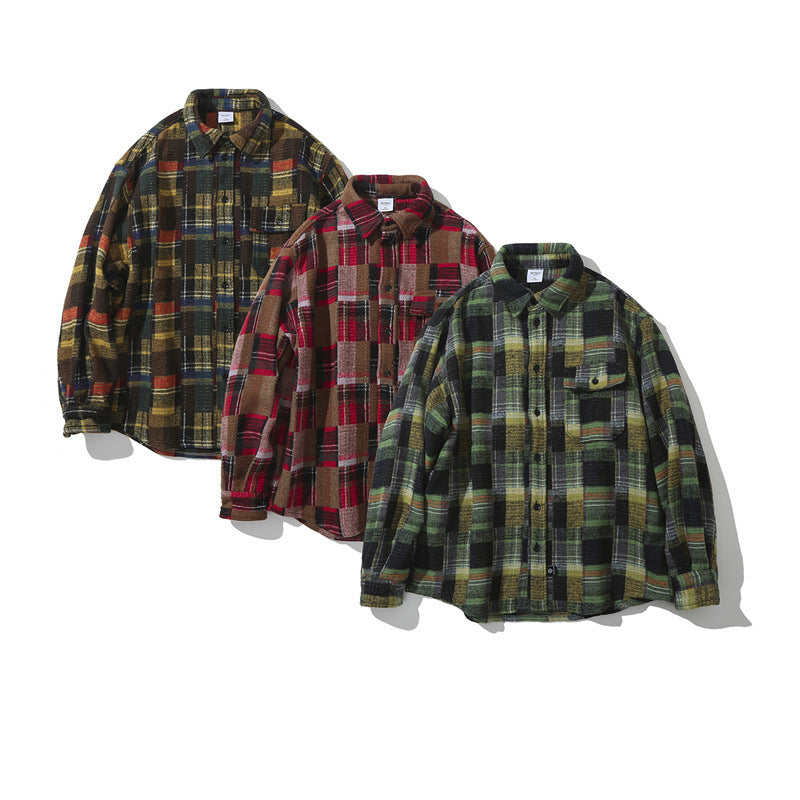 Playful Plaid Casual Shirt for Men & Women