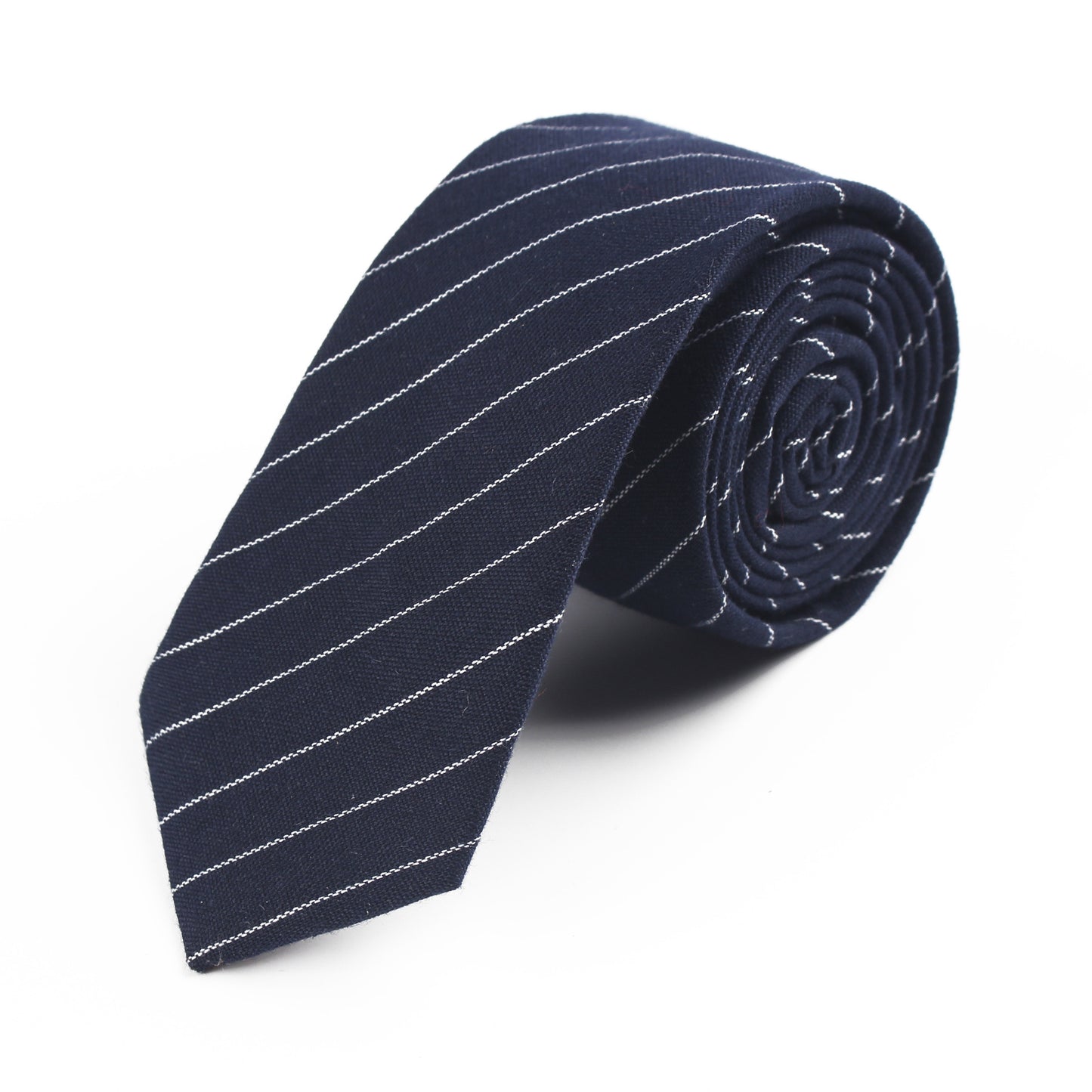 Men's Cotton Jacquard Striped Tie