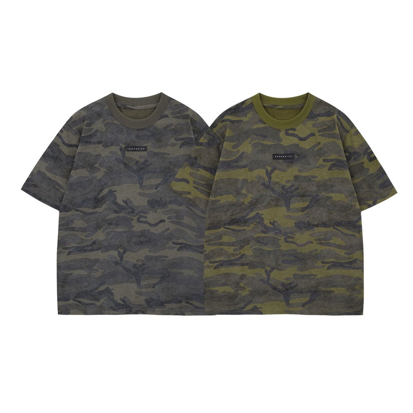 Camouflage Short Sleeve T-Shirt - Unisex Summer Casual
