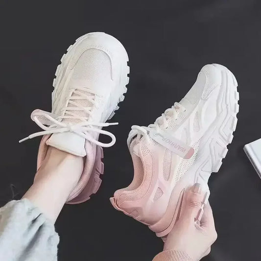 Harajuku Style Women’s Breathable Platform Sneakers