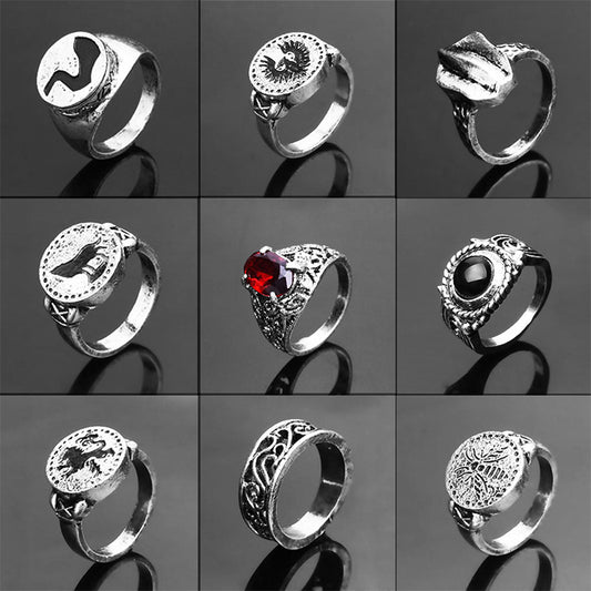 Retro Dark Souls Cartoon Style Ring