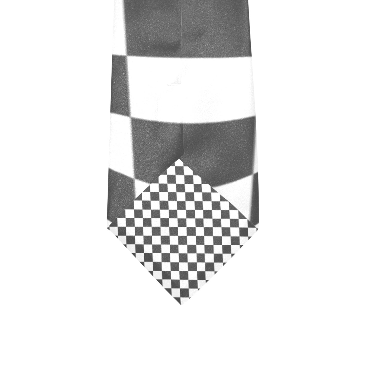Checkerboard Custom Peekaboo Necktie