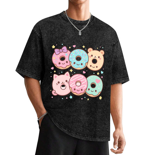 Kawaii Donut Pack Half Dozen T-Shirt