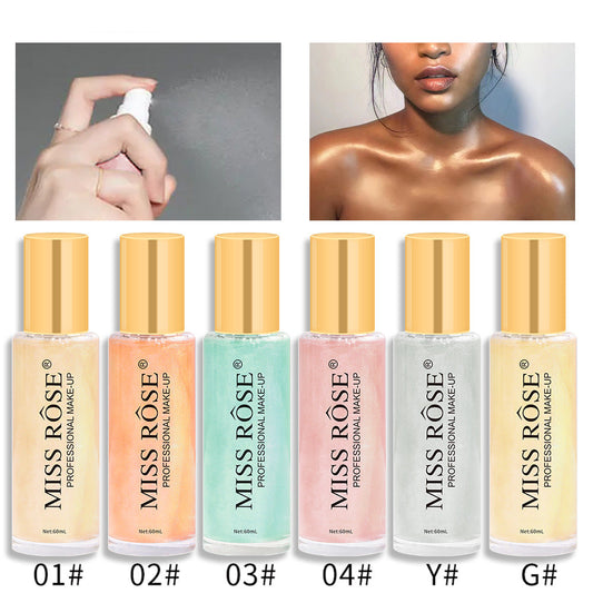 Quicksand Liquid Body Glitter Spray - Waterproof & Pearlescent