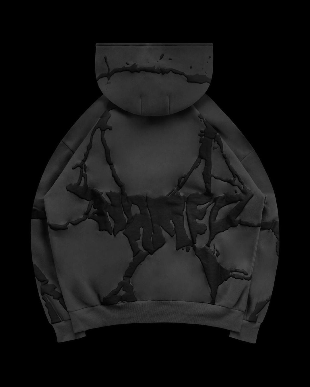 Playful Plush Foam Printed Three Color Hoodie Set